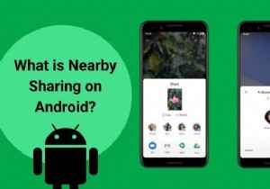 Android पर आस-पास शेयरिंग क्या है?