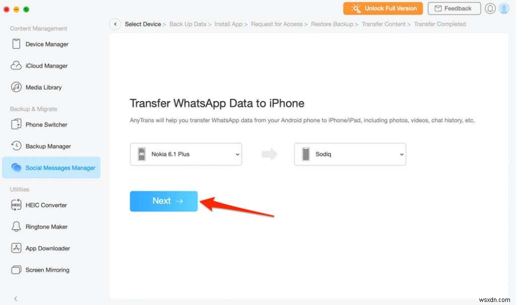 एंड्रॉइड से आईफोन में व्हाट्सएप डेटा कैसे ट्रांसफर करें 
