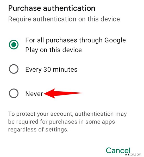 Android पर  Google Play प्रमाणीकरण आवश्यक है  त्रुटि को कैसे ठीक करें