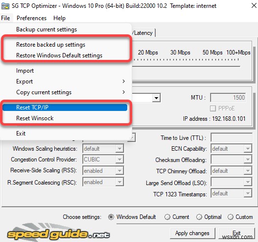 Windows 10 में TCP/IP सेटिंग्स को कैसे ऑप्टिमाइज़ करें