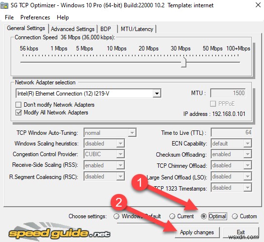 Windows 10 में TCP/IP सेटिंग्स को कैसे ऑप्टिमाइज़ करें