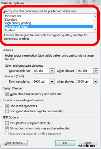 Microsoft प्रकाशक फ़ाइलों को PDF में कैसे बदलें