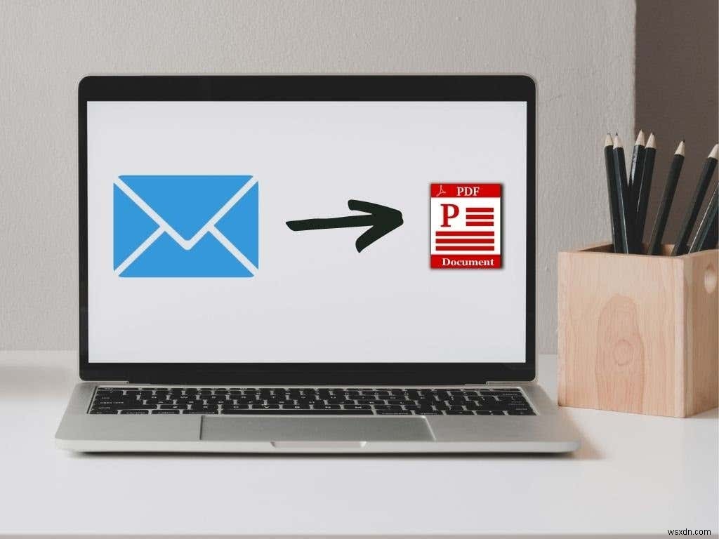 ईमेल को पीडीएफ फाइल के रूप में कैसे सेव करें 