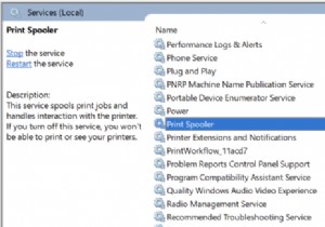 Windows 10 पर प्रिंट स्पूलर सेवा को अक्षम कैसे करें