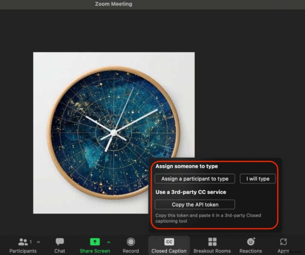 ज़ूम में बंद कैप्शनिंग और लाइव ट्रांसक्रिप्शन को कैसे सक्षम करें