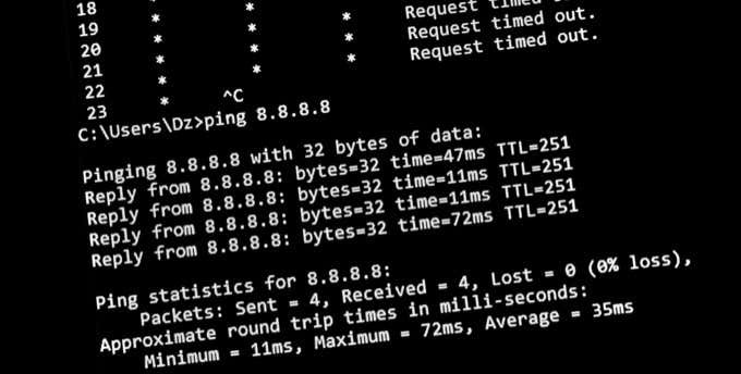 नेटवर्क समस्याओं के निवारण के लिए पिंग कमांड का उपयोग कैसे करें 