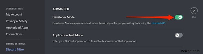 डिस्कॉर्ड पर डेवलपर मोड को कैसे सक्षम और उपयोग करें