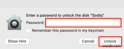 बाहरी हार्ड ड्राइव के लिए पासवर्ड कैसे सेट करें 