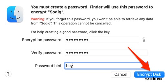 बाहरी हार्ड ड्राइव के लिए पासवर्ड कैसे सेट करें 