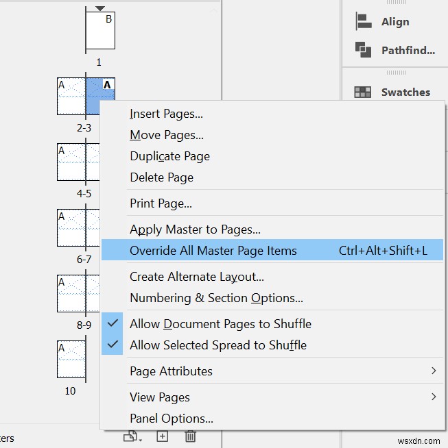 Adobe InDesign CC में मास्टर पेज कैसे सेट करें? 