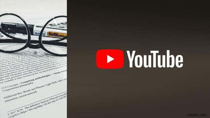 एमएलए और एपीए में YouTube वीडियो का हवाला कैसे दें 