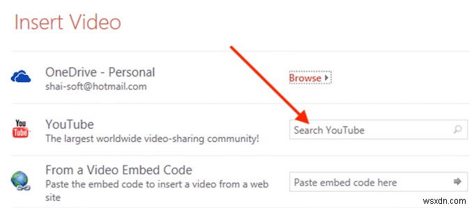 PowerPoint में YouTube वीडियो कैसे एम्बेड करें 