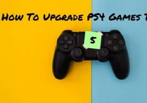 PS4 गेम को PS5 में कैसे अपग्रेड करें