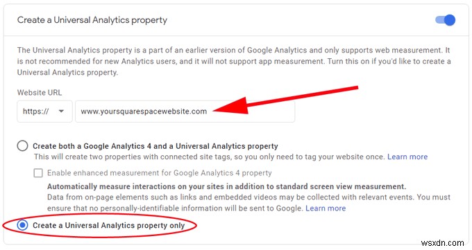 Google Analytics को Squarespace में कैसे जोड़ें 