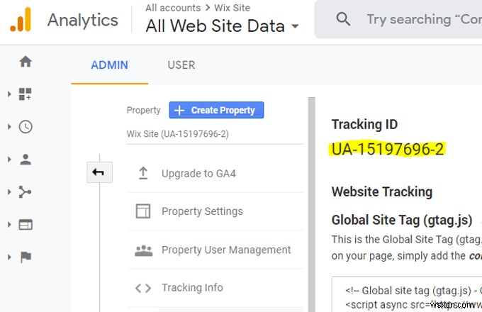 Wix में Google Analytics कैसे जोड़ें 