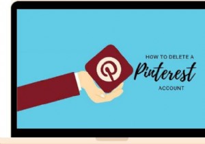Pinterest खाते को कैसे निष्क्रिय या डिलीट करें