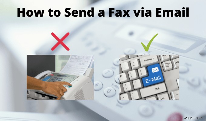 ईमेल द्वारा फैक्स कैसे भेजें