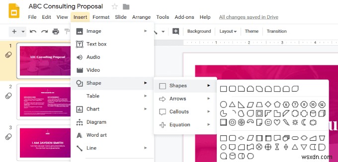 Google स्लाइड में संगीत कैसे जोड़ें 