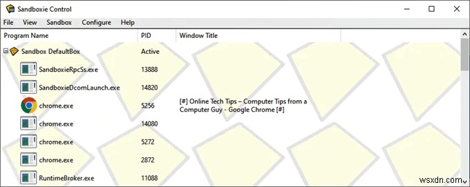 Windows पर ब्राउज़र सैंडबॉक्स कैसे सेट करें और उसका उपयोग कैसे करें