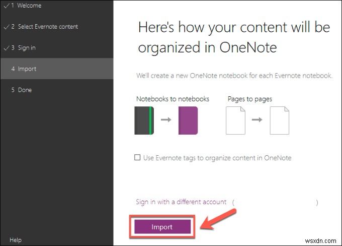 अपने एवरनोट नोट्स को Microsoft OneNote में कैसे माइग्रेट करें? 