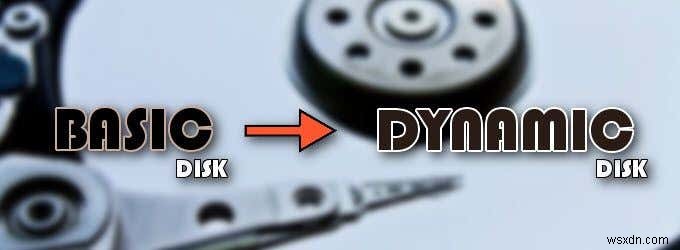 डायनेमिक डिस्क को बेसिक डिस्क में कैसे बदलें 