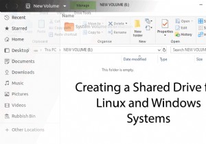 डुअल-बूट सिस्टम के लिए शेयर्ड स्टोरेज ड्राइव कैसे बनाएं 