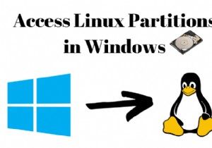 Windows में Linux विभाजन कैसे एक्सेस करें