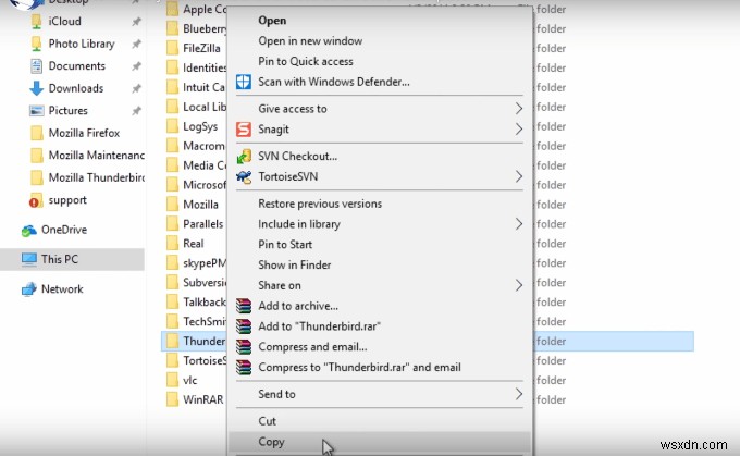 अपने थंडरबर्ड प्रोफाइल और ईमेल को एक नए विंडोज कंप्यूटर पर कैसे ले जाएं 