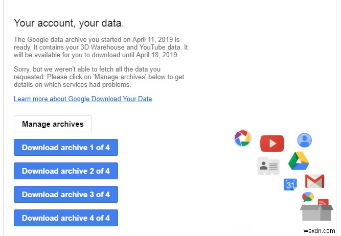 Google से अपना व्यक्तिगत डेटा कैसे डाउनलोड करें 