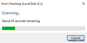 चेक डिस्क उपयोगिता (सीएचकेडीएसके) के साथ विंडोज 7/8/10 में फाइल सिस्टम त्रुटियों को ठीक करें 