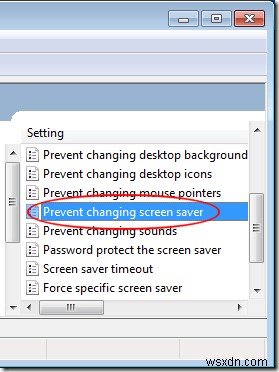 उपयोगकर्ताओं को विंडोज़ में स्क्रीन सेवर/लॉक स्क्रीन बदलने से रोकें 