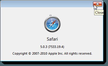 Apple के Safari ब्राउज़र को Windows में अपडेट करें