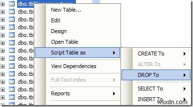 SQL में एक ऑल्टर टेबल स्क्रिप्ट कैसे उत्पन्न करें 