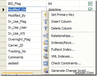 SQL में एक ऑल्टर टेबल स्क्रिप्ट कैसे उत्पन्न करें 