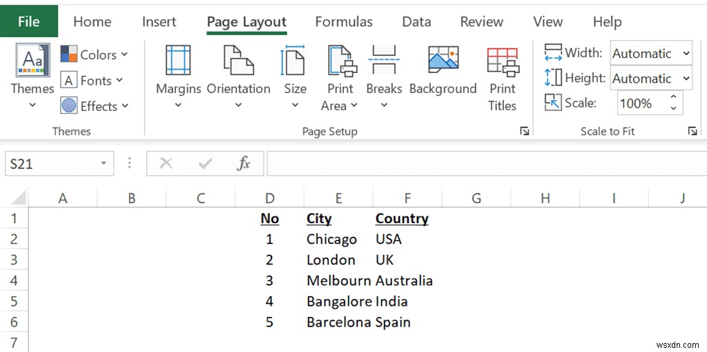 Excel में ग्रिडलाइन कैसे निकालें