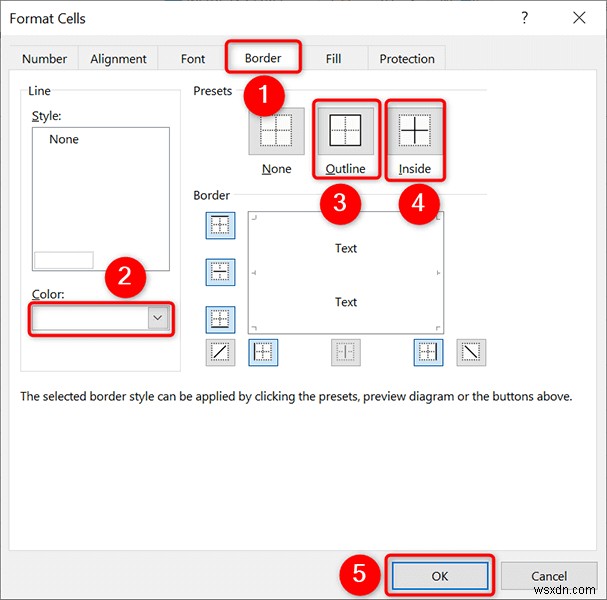 Excel में ग्रिडलाइन कैसे निकालें