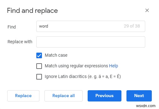 MS Word और Google Docs में शब्दों को कैसे खोजें और बदलें
