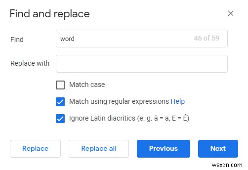 MS Word और Google Docs में शब्दों को कैसे खोजें और बदलें