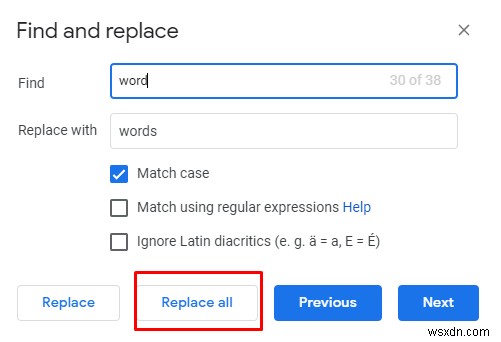 MS Word और Google Docs में शब्दों को कैसे खोजें और बदलें