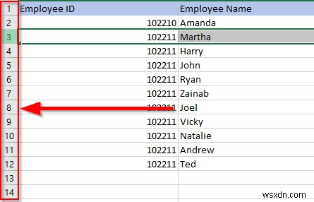 Excel में अनेक पंक्तियों को त्वरित रूप से कैसे सम्मिलित करें