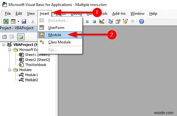 Excel में अनेक पंक्तियों को त्वरित रूप से कैसे सम्मिलित करें