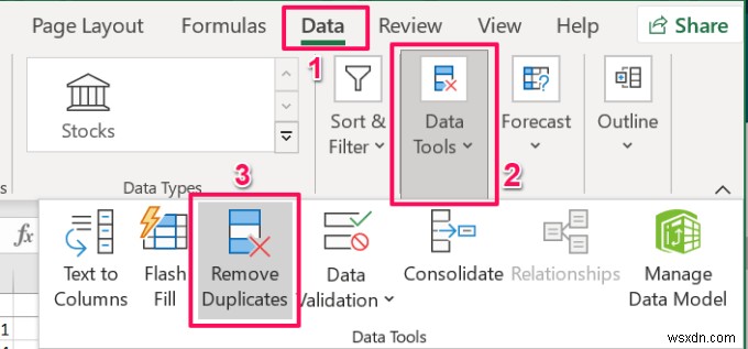 Excel में डुप्लीकेट पंक्तियों को कैसे निकालें