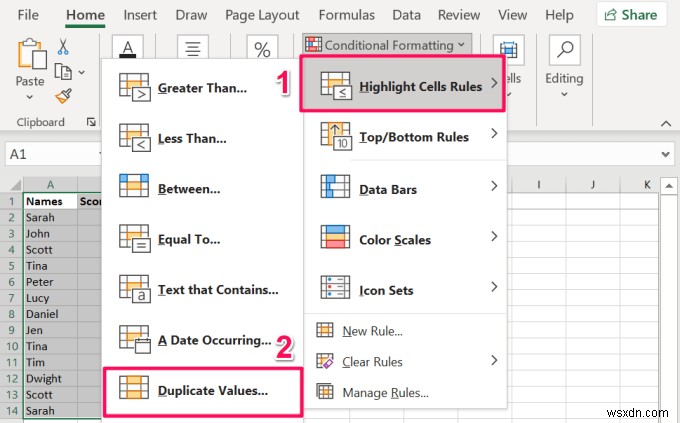 Excel में डुप्लीकेट पंक्तियों को कैसे निकालें