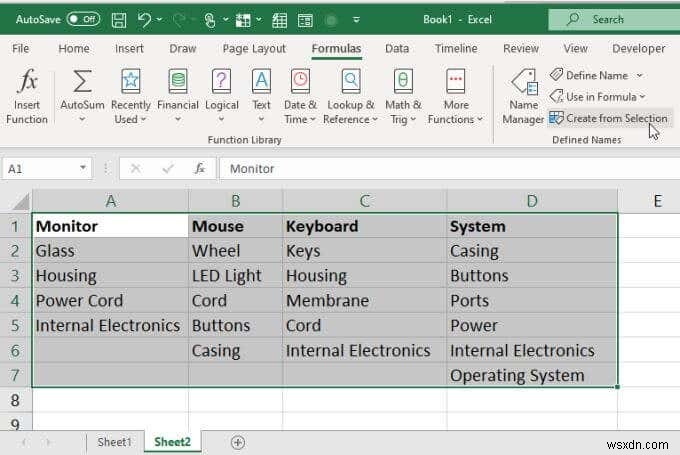 Excel में एकाधिक लिंक्ड ड्रॉप डाउन सूचियां कैसे बनाएं