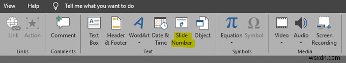 प्वाइंट प्रेजेंटेशन में स्लाइड नंबर कैसे जोड़ें