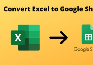 एक्सेल को Google पत्रक में बदलने के 4 तरीके