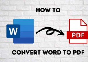 वर्ड डॉक्यूमेंट को पीडीएफ में कैसे बदलें