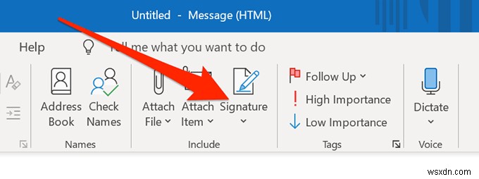 आउटलुक में हस्ताक्षर कैसे जोड़ें 