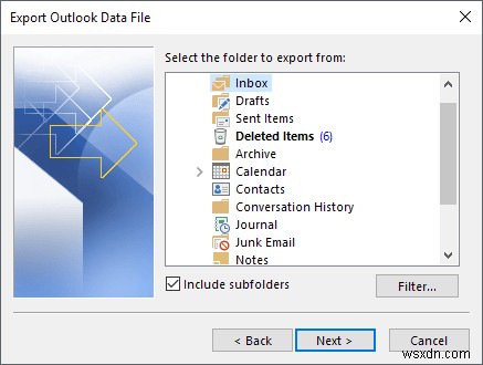 Microsoft Outlook से CSV या PST में अपने ईमेल कैसे निर्यात करें