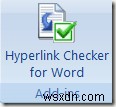 एक एमएस वर्ड दस्तावेज़ में सेकंडों में सभी हाइपरलिंक की जाँच करें 